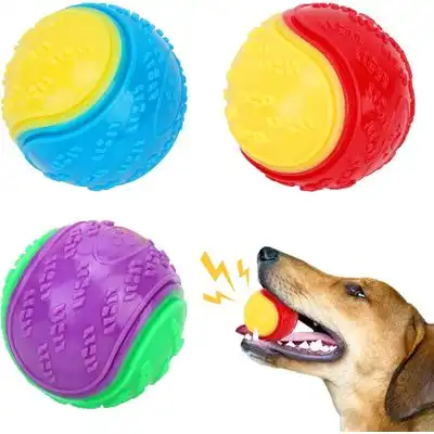 HausPets 3 pelotas chirriantes – Indestructibles – Alta elasticidad - bolas - HausPets - Comparador de precios