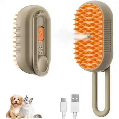 Pawffee Cepillo de vapor 3 en 1 para gatos perros - Masaje eléctrico - Pro - 1 pieza - Pawffee - Comparador de precios
