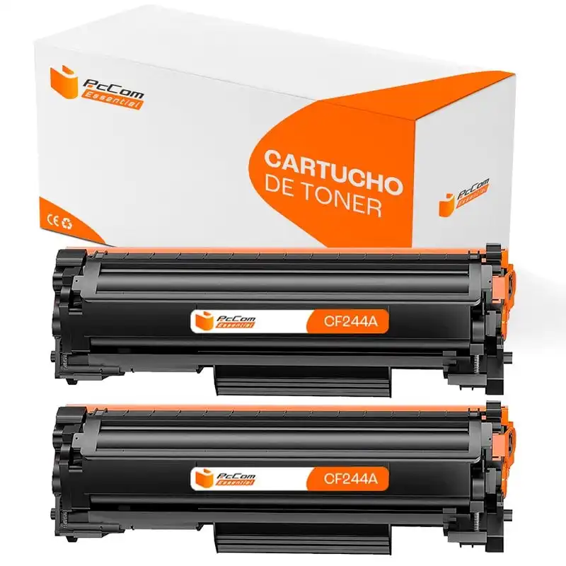 Pccom Essential HP CF244A Tóner Compatible Negro Pack 2