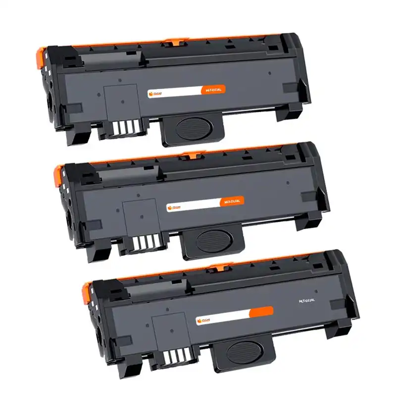 Pccom Essential Tóner Compatible con Samsung MLT-D116L/MLT-D116S Negro Pack 3