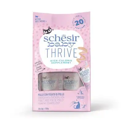 Schesir Baby Thrive 20 x 8 g - Pollo con hígado de pollo - Schesir - Comparador de precios