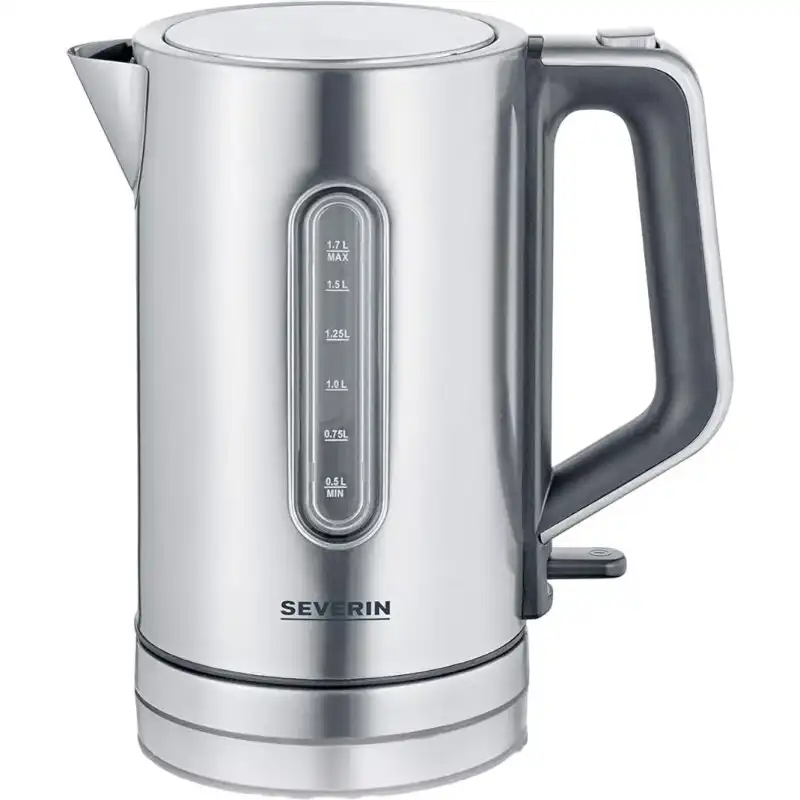 Severin WK 3402 Hervidor de Agua 2.400W 1,7L. Acero Inoxidable