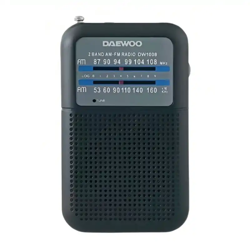 Daewoo DW1008 Radio Portátil Negra