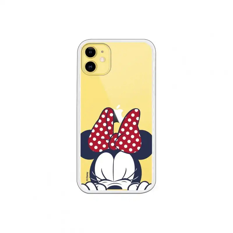 Funda Oficial de Disney Minnie Cara Clásicos Disney para iPhone 11