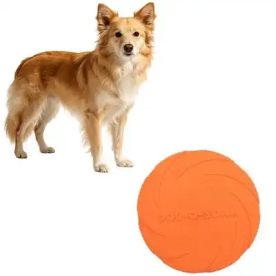 MCBOSON Disco frisbee para perros, de caucho natural, ø22 cm de diámetro - Artículo 1 - Mcboson - Comparador de precios