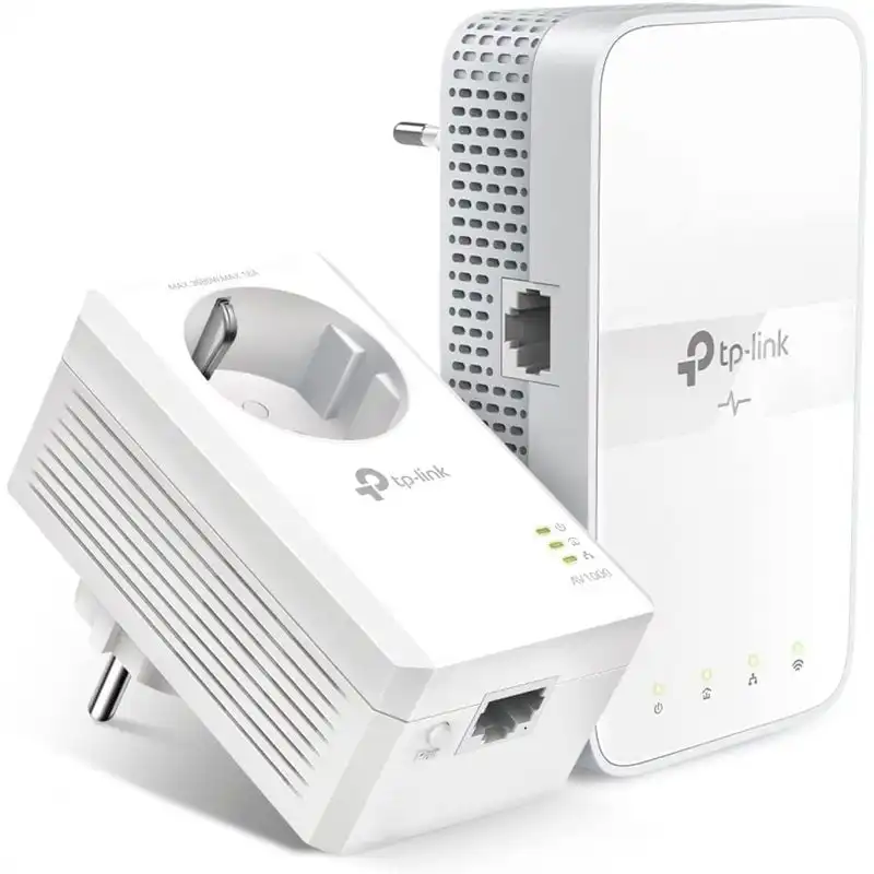 TP-Link TL-WPA7617 KIT PLC Powerline Red Eléctrica AV1000 + WiFi AC1200 Con Puerto Gigabit