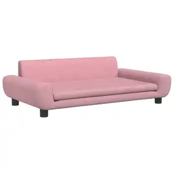 Cama Para Perros De Terciopelo Rosa 100x54x33 Cm Vidaxl