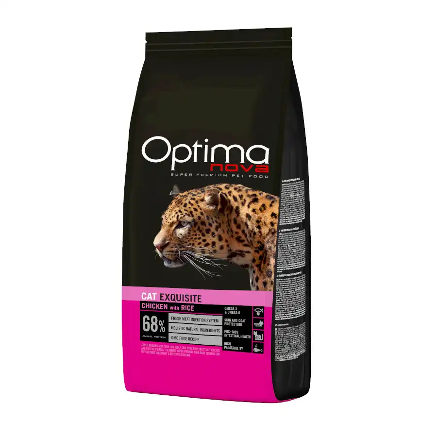 Optima Nova Exquisite Pollo y Arroz pienso para gatos 6 kg - Optimanova - Comparador de precios