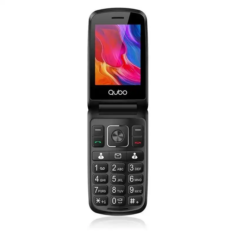 Qubo P-210 Teléfono para Personas Mayores Rojo Libre