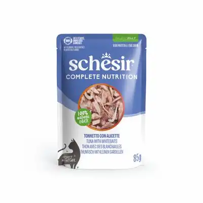 Schesir Complete Nutrition filete en gelatina 6 x 85 g - Atún con pescado blanco - Schesir - Comparador de precios