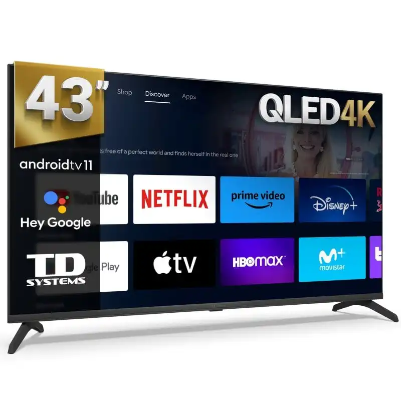 TD Systems PRIME43C19GLQ 43" QLED UltraHD 4K HDR10