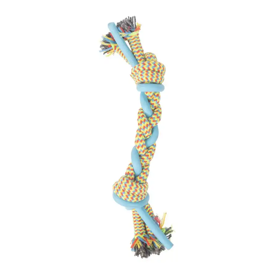 Tootoy! Pull Multi-texture Rope Azul Mordedor de cuerda para perro - Tootoy! - Comparador de precios