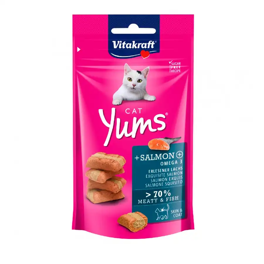 Vitakraft Bocaditos Cat Yums de Salmón