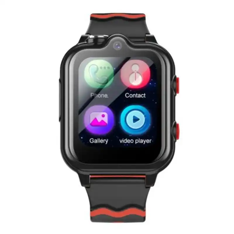 Blue Chilli Valdus D35 Smartwatch 4G con Cámara Dual para Niños Negro