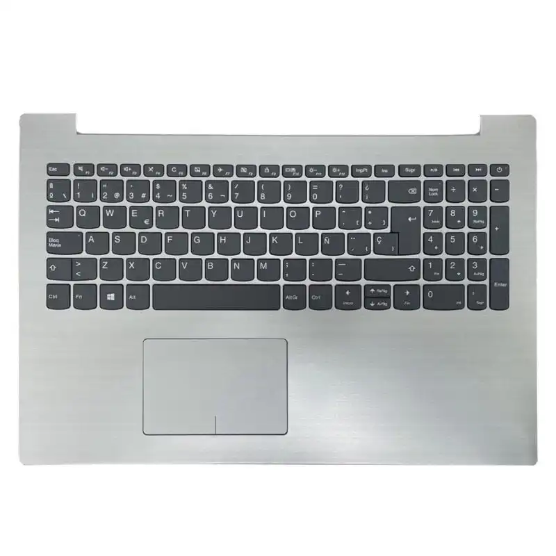 Carcasa Superior Con Teclado Para Portátil Lenovo Ideapad 320-15iap 320-15ikb 320-15is Plata
