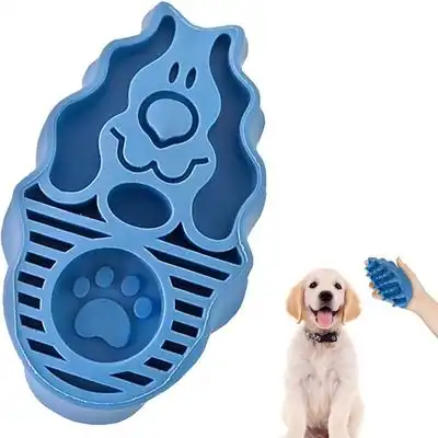 FurryFusion Cepillo de baño para perros y gatos de pelo corto - Artículo 1 - Furry Fusion - Comparador de precios