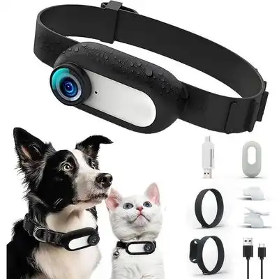 MCBOSON Collar con cámara HD 1080p para gatos y perros - 1 artículo - Mcboson - Comparador de precios