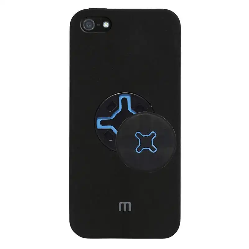 Mobilis U.FIX Funda TPU Negra para Apple iPhone 5/5S/SE