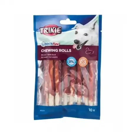 Denta Fun Palitos para perros con pato 12 cm - Trixie - Comparador de precios