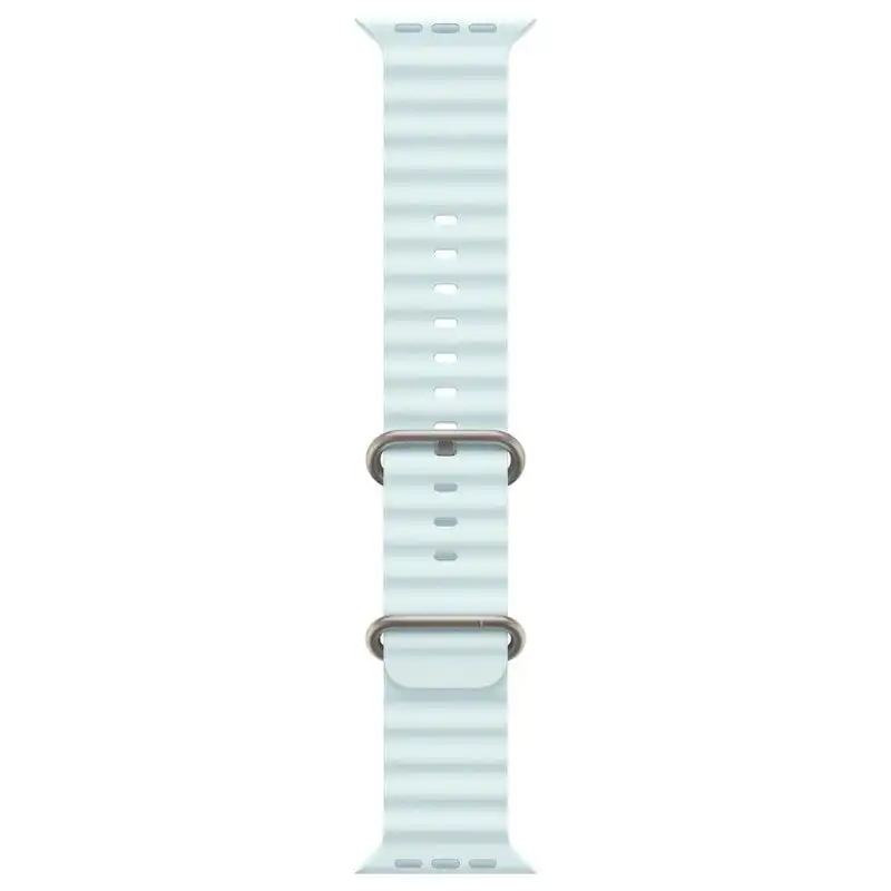 Apple Correa Ocean Azul Hielo/Titanio Natural 49mm Talla Única