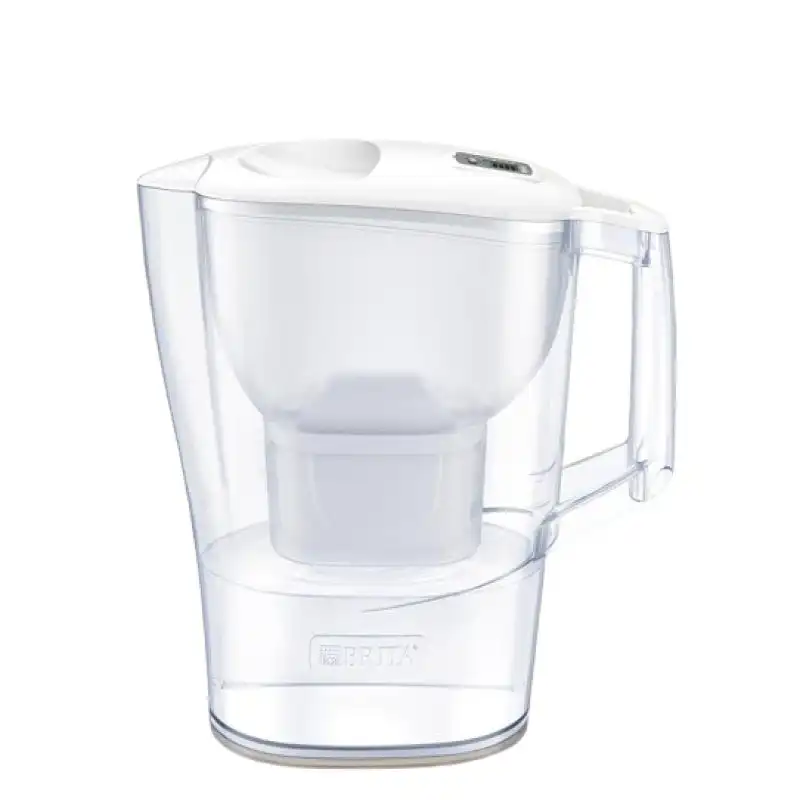 Brita Aluna Pack Jarra de Agua con Filtro 2.4L + 1 Filtro Blanco