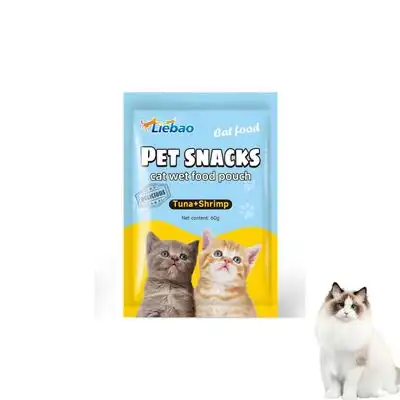 FurryFusion Paquete de 5 raciones de comida húmeda para gatos de 60 g cada - Atún - Furry Fusion - Comparador de precios