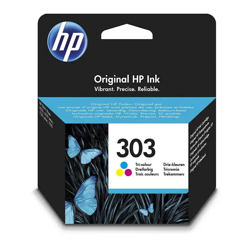 HP 303 Cartucho Tinta Original Tricolor
