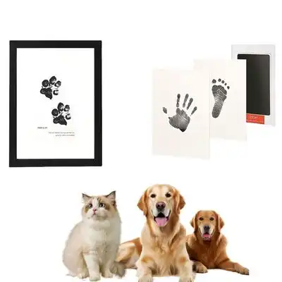 IntiMeg Kit de huellas de patas de perro - Negro - IntiMeg - Comparador de precios