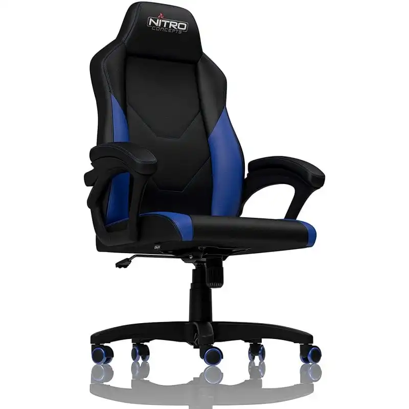 Nitro Concepts C100 Silla Gaming Azul/Negro