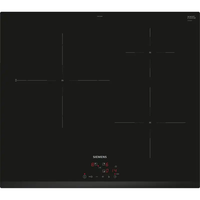 Siemens iQ100 EH631BJB6E Placa de Inducción 3 Zonas 60cm en Negro