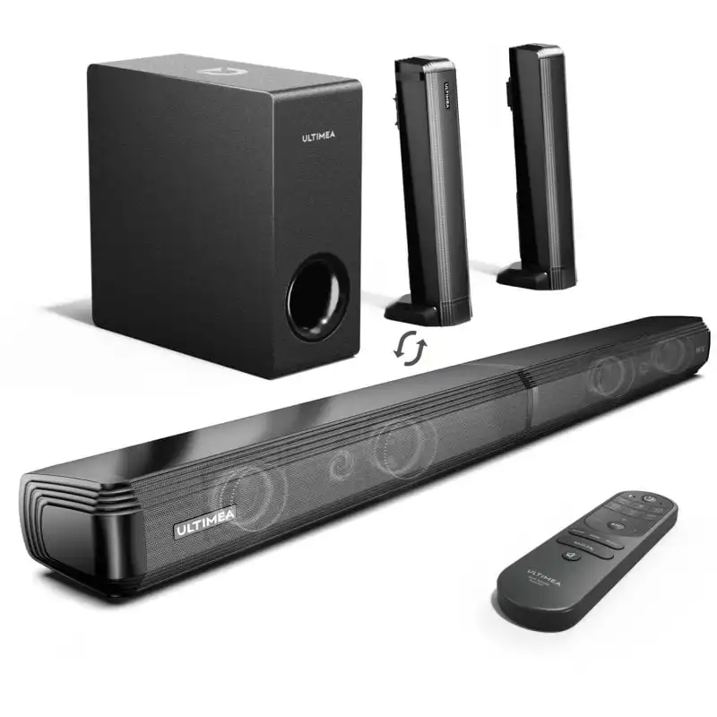 Ultimea Apollo S50 Barra de Sonido 4.1 Diseño Desmontable con Subwoofer 200W