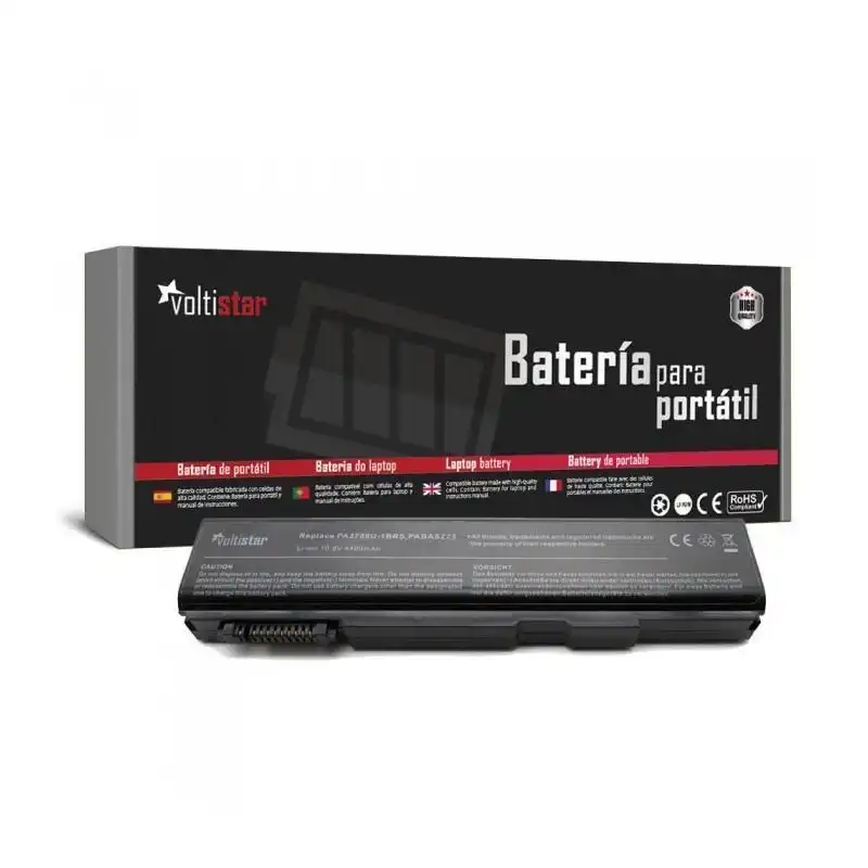 Voltistar BATTOSH3788 Batería 10.8V 4400mAh 6 Celdas para Toshiba