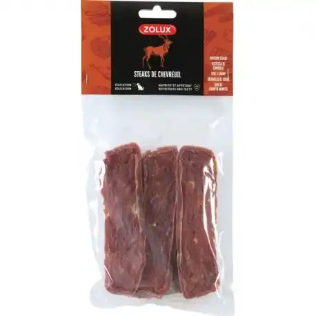 Zolux Snack Natural para Perro Solomillos de Corzo, 100 gr - Zolux - Comparador de precios