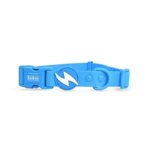 Dashi colorflex collar de TPU azul para perros
