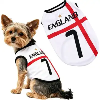 HausPets Camiseta de fútbol para perros - Inglaterra - Inglaterra-5XL - HausPets - Comparador de precios