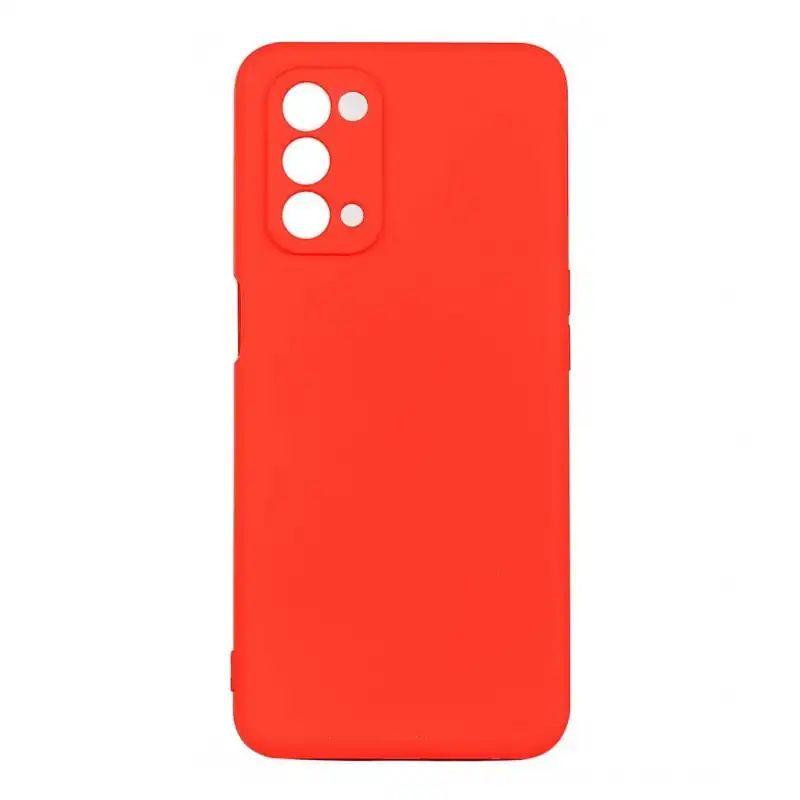 Muvit Life Funda Liquid Soft Roja para Oppo A54 5G