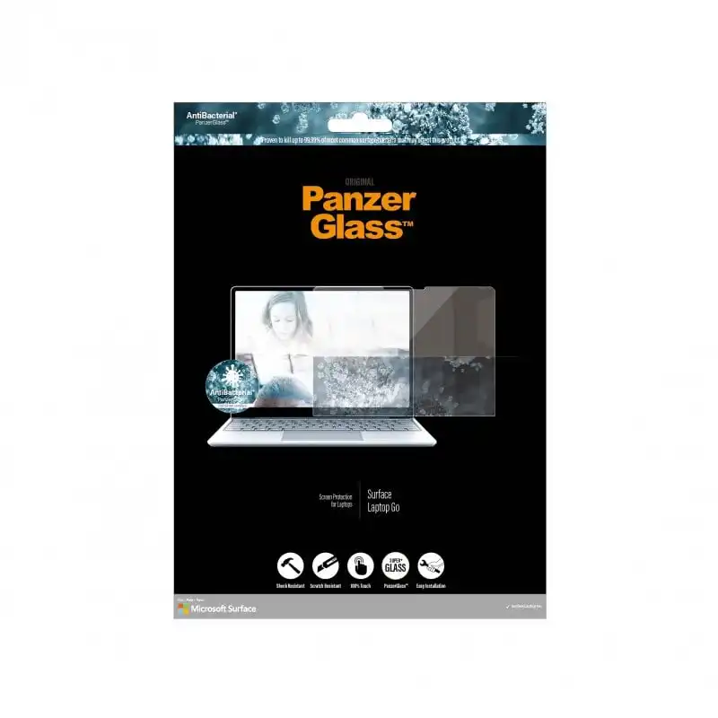 PanzerGlass Protector Cristal Templado para Microsoft Surface Laptop Go