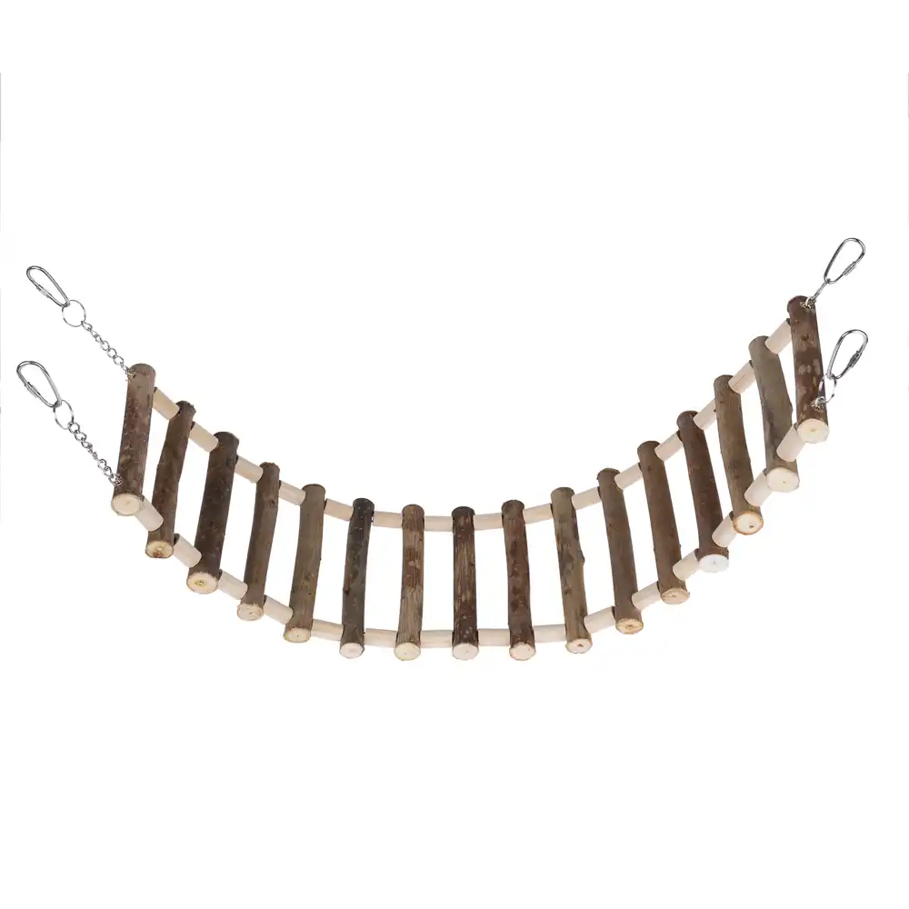 Puente colgante natural TIAKI - 77 x 15 x 2 cm (L x An x Al)