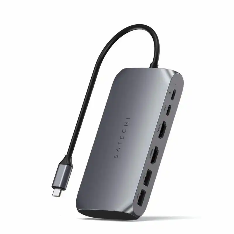 Satechi M1 Adaptador USB-C Multimedia Negro