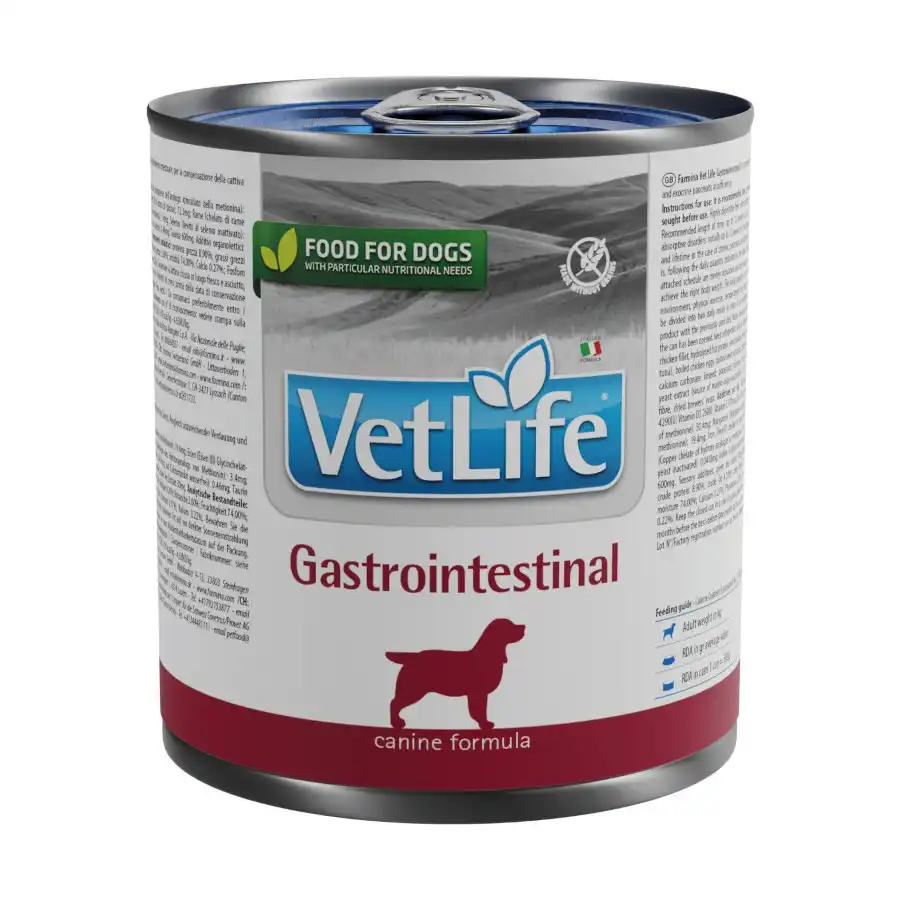 0.3 KG Farmina Vet Life Gastrointestinal lata para perros - Farmina - Comparador de precios