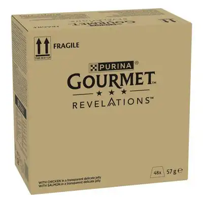 Megapack Gourmet Revelations Fine Cuts 48 x 57 g - Pollo y salmón - Gourmet - Comparador de precios