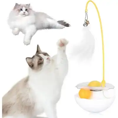 Pawffee Varita gatos, desmontable, plumas, cascabel, pelota, hierba gatera - 1 pieza - Pawffee - Comparador de precios