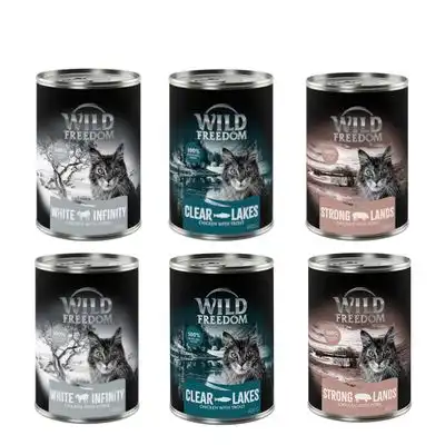 Wild Freedom Adult 6 x 400 g - Pack mixto: 2 x Trucha, 2 x Caballo, 2 x Cerdo - Wild Freedom - Comparador de precios