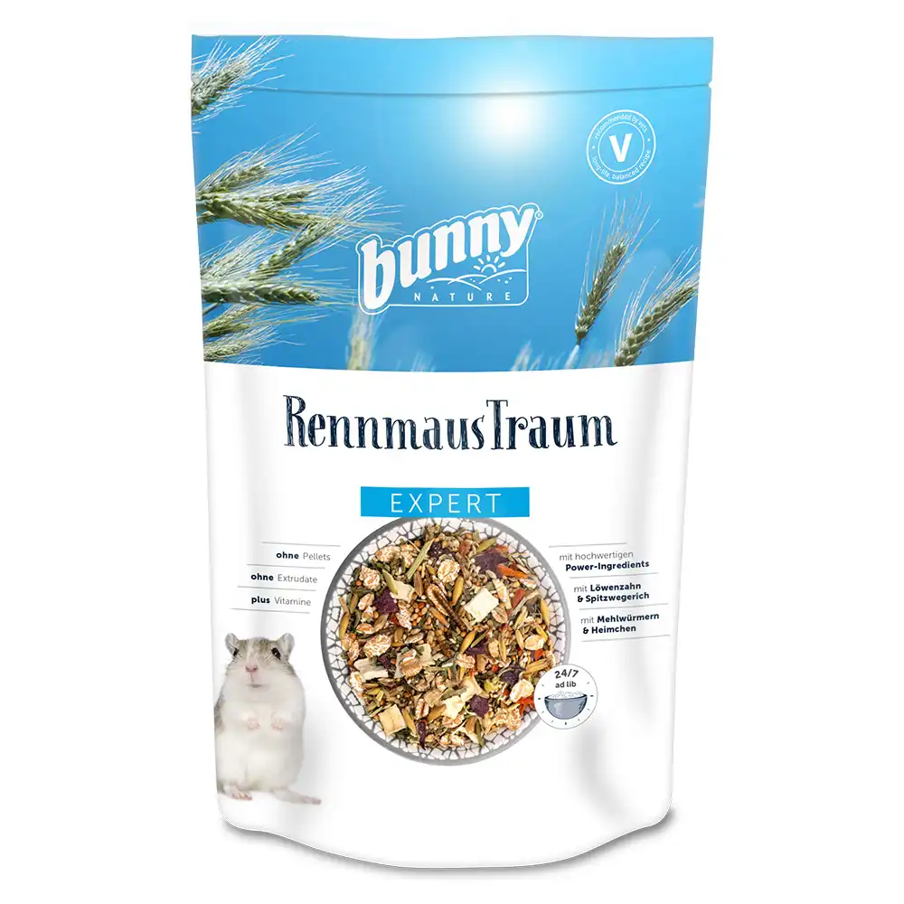 Bunny Gerbil Dream Expert - 2 x 500 g - Pack Ahorro - bunnyNature - Comparador de precios