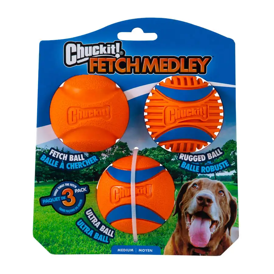 Chuckit! Fetch Medley Set de Pelotas para perros - Chuckit! - Comparador de precios