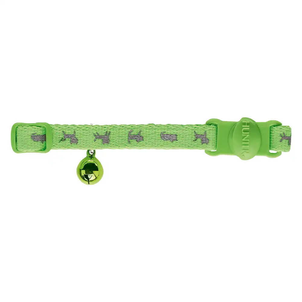 Collar Neon de HUNTER para gatos - verde