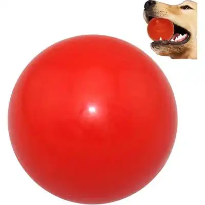 HausPets Pelota indestructible perros, 7 cm, roja, caucho puro, masticable - Una pieza - HausPets - Comparador de precios