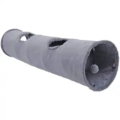 IntiMeg Túnel para gatos de cuatro agujeros, 130 cm - Túnel: 130 x 30 cm - IntiMeg - Comparador de precios