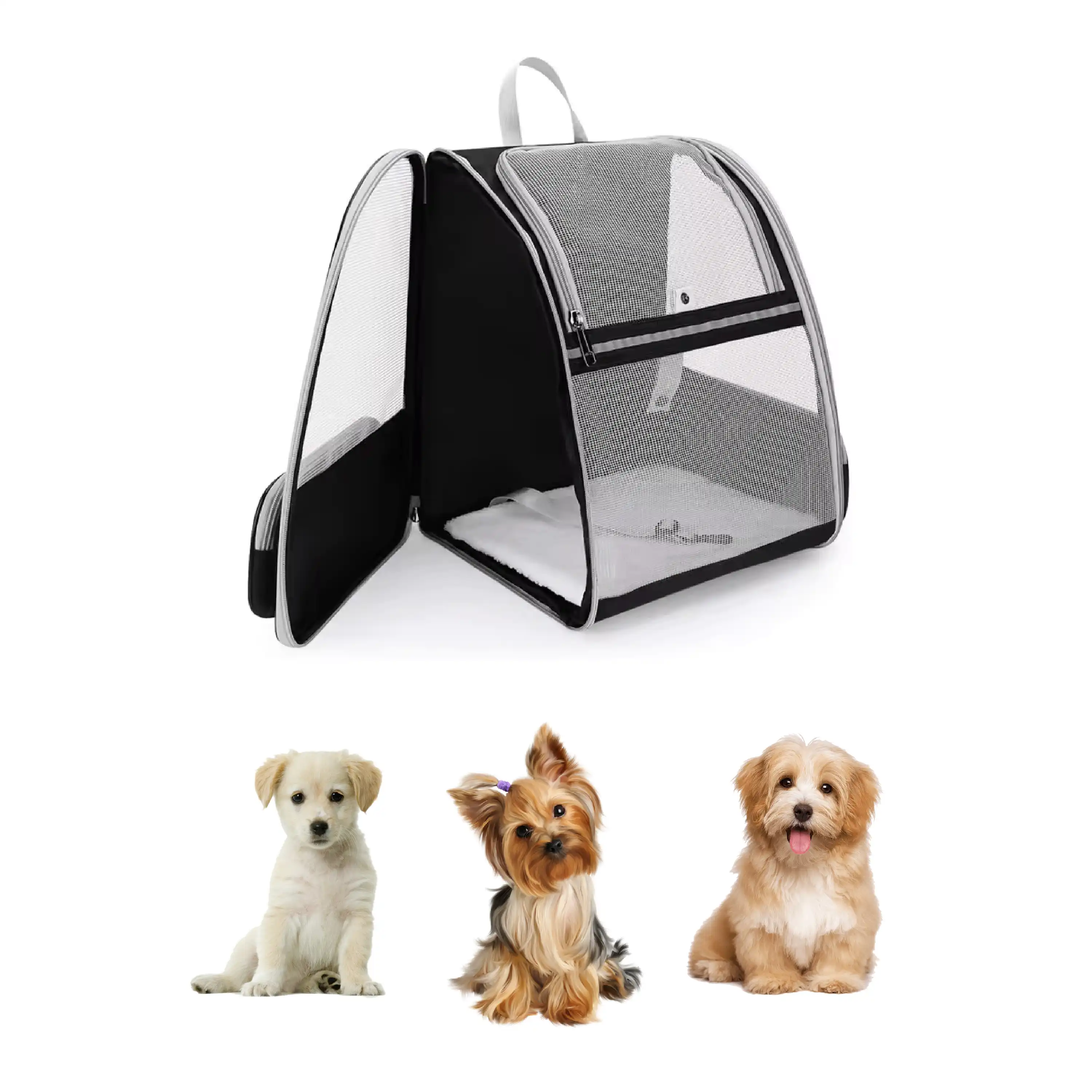 Mochila Transportín para viajar con perros y gatos (menos de 10Kg) - TheKingPet - Comparador de precios