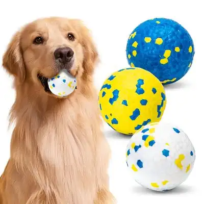 Nobleza Pelota Perro Indestructible Pack de 3 –  Interactivo de Goma E-TPU Flotante y Ultrarresistente para Perros Pequeños, Medianos y Grandes, Pelotas Limpiadientes Ø 7,6 cm - 7.6 cm - NOBLEZA - Comparador de precios